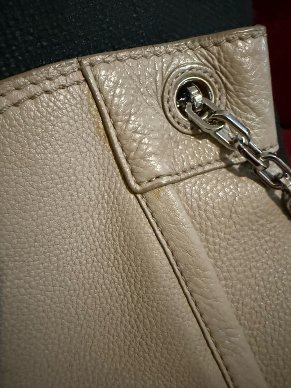 Tory Burch Britten Slouchy Tote - French Gray - Picture 10 of 12